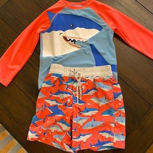 Gap boys bathing suit swim set